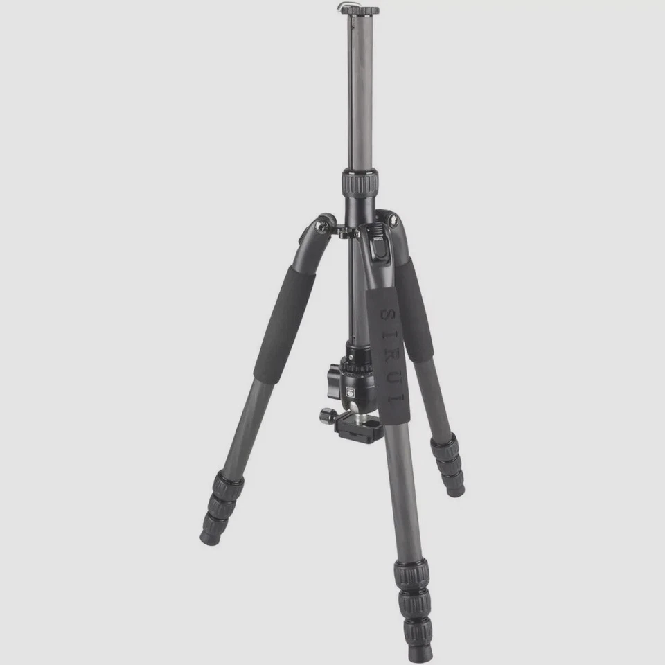 Sirui T-024SK Carbon Fiber Tripod with B-00K Ball Head (Black) - Image 2 of 4