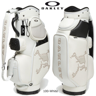 ゴルフバッグ・キャディバッグ OAKLEY Skull Golf Bag 16.0 White print OAKLEY Skull Golf Bag 16.0 White print