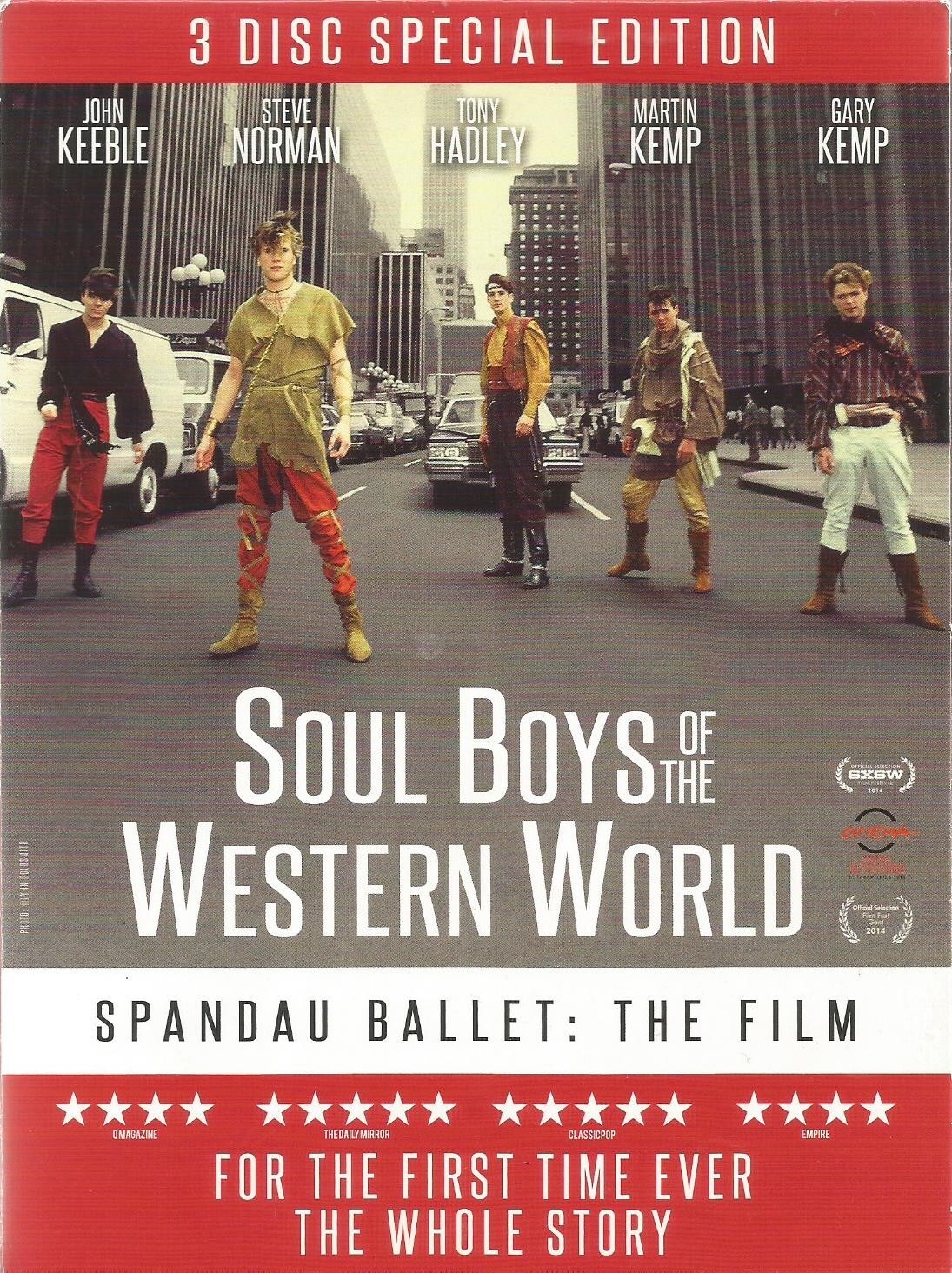 Spandau Ballet - Soul Boys Of The Western World 3 disc special edition DVD