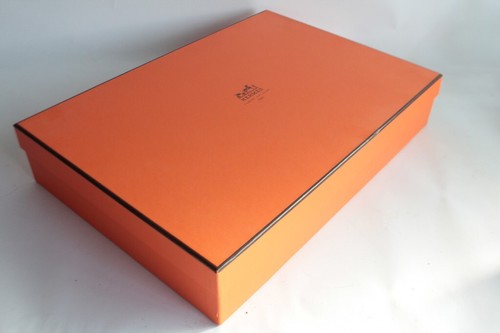 Sac Shopping Hermès – Carton Orange – Grand Modèle – Made In France
