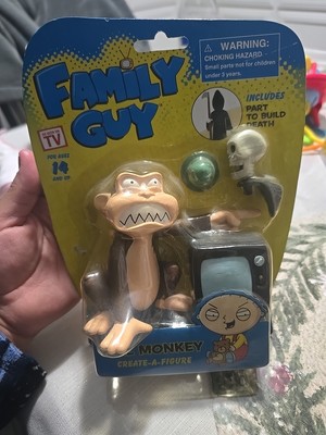 Family Guy As Seen On TV Evil Monkey Figure with Create-A-Figure Death Part