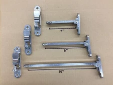 Aluminum Hook & Keeper Spring Loaded Door Hold Latch Catch Trailer RV 4" 6" 10"