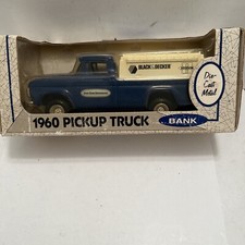 ERTL 1960 Pickup Truck 1/25 Vi  ntage-Our Own Hardware /Black, and Decker Bank