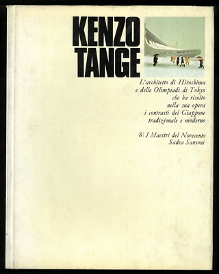 Kenzo Tange Paolo Riani  Sansoni I maestri del 900 n. 8  1969
