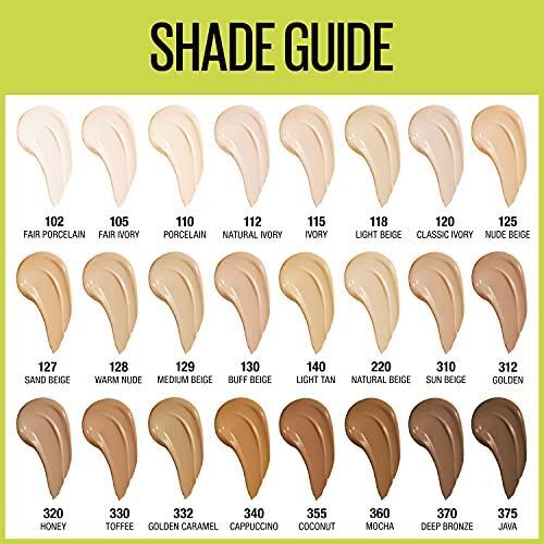 Maybelline Super Stay Full Coverage Liquid Foundation Makeup Light 
