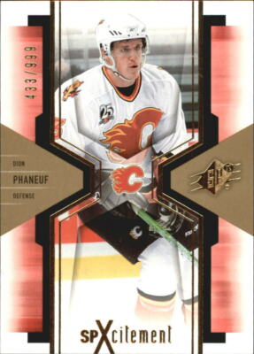 2006-07 SPx Hockey SPxcitement Insert Singles xxx/999 - You Choose