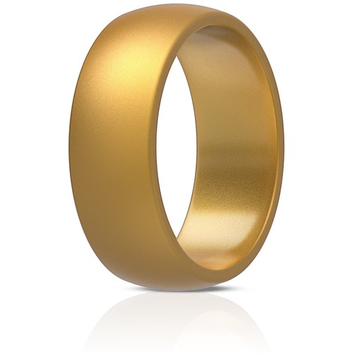 ThunderFit Silicone Wedding Ring Men & Women - 8.7mm Wide - 2.5mm Thick (1 Pack) - 第 12/13 張圖片