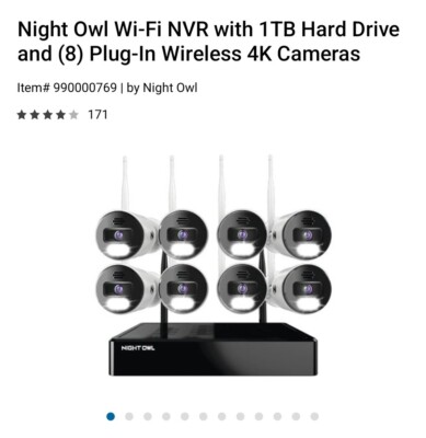 Nvr Night Owl Wireless Doorbell Night Owl 1st Generation Doorbell