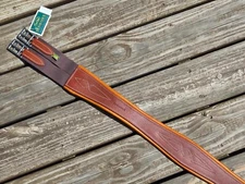 Devoucoux Allure Contrast Padded English Hunter Girth - 48"-120cm - NEW!