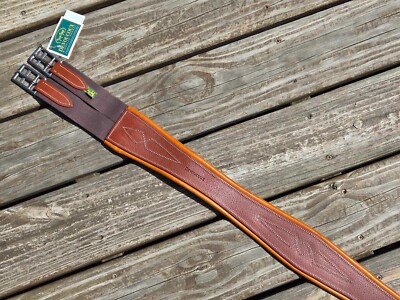 Devoucoux Allure Contrast Padded English Hunter Girth - 48''-120cm - NEW!