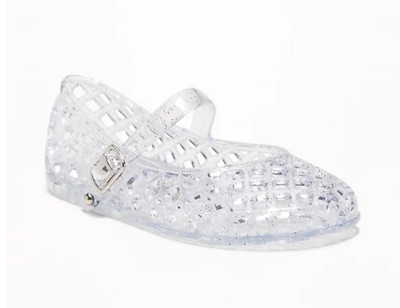 old navy clear jelly sandals