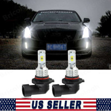 For Cadillac ATS 2013-2019 2x 9012 LED Headlight Hi/Low Beam 6000K White Bulbs