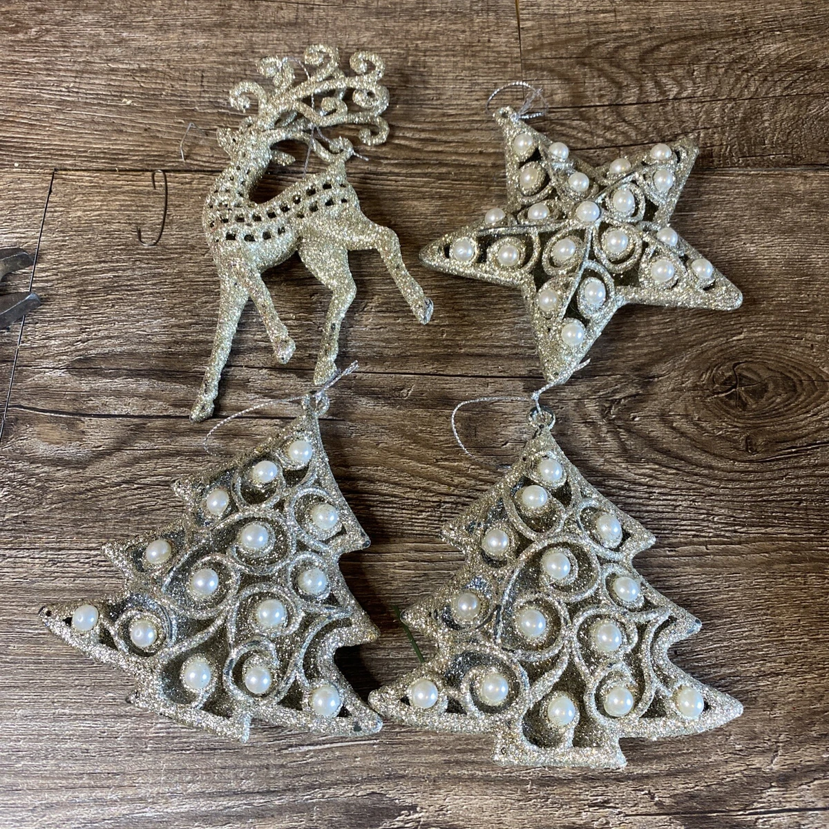 Pearl clearance ornament set
