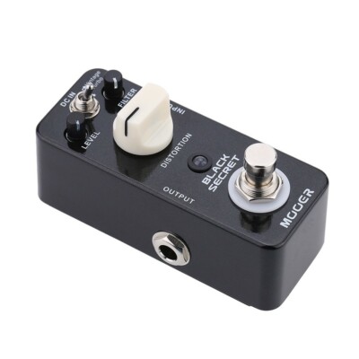 Guitar Distortion Effects Pedal Warm Sound - Mooer Black Secret Pedal Full Metal