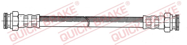 Quick Brake 27.048 Bremsschlauch 407 Mm FüR Vw Seat-image