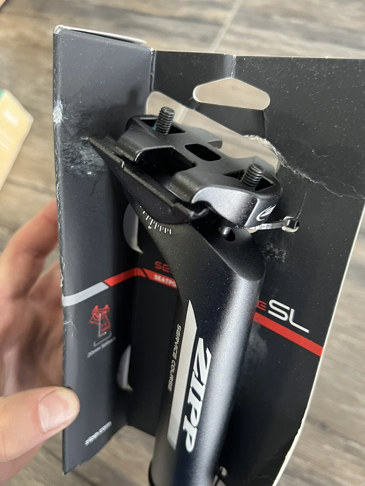 Tija de sillín ZIPP Service Course SL 20mm Retroceso 350mm E6 Foto 4 de 4