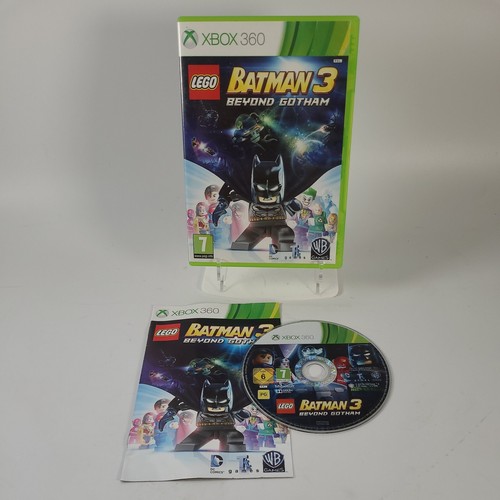Lego Batman 3 Beyond Gotham Xbox 360 Action Adventure Videospiel Handbuch PAL