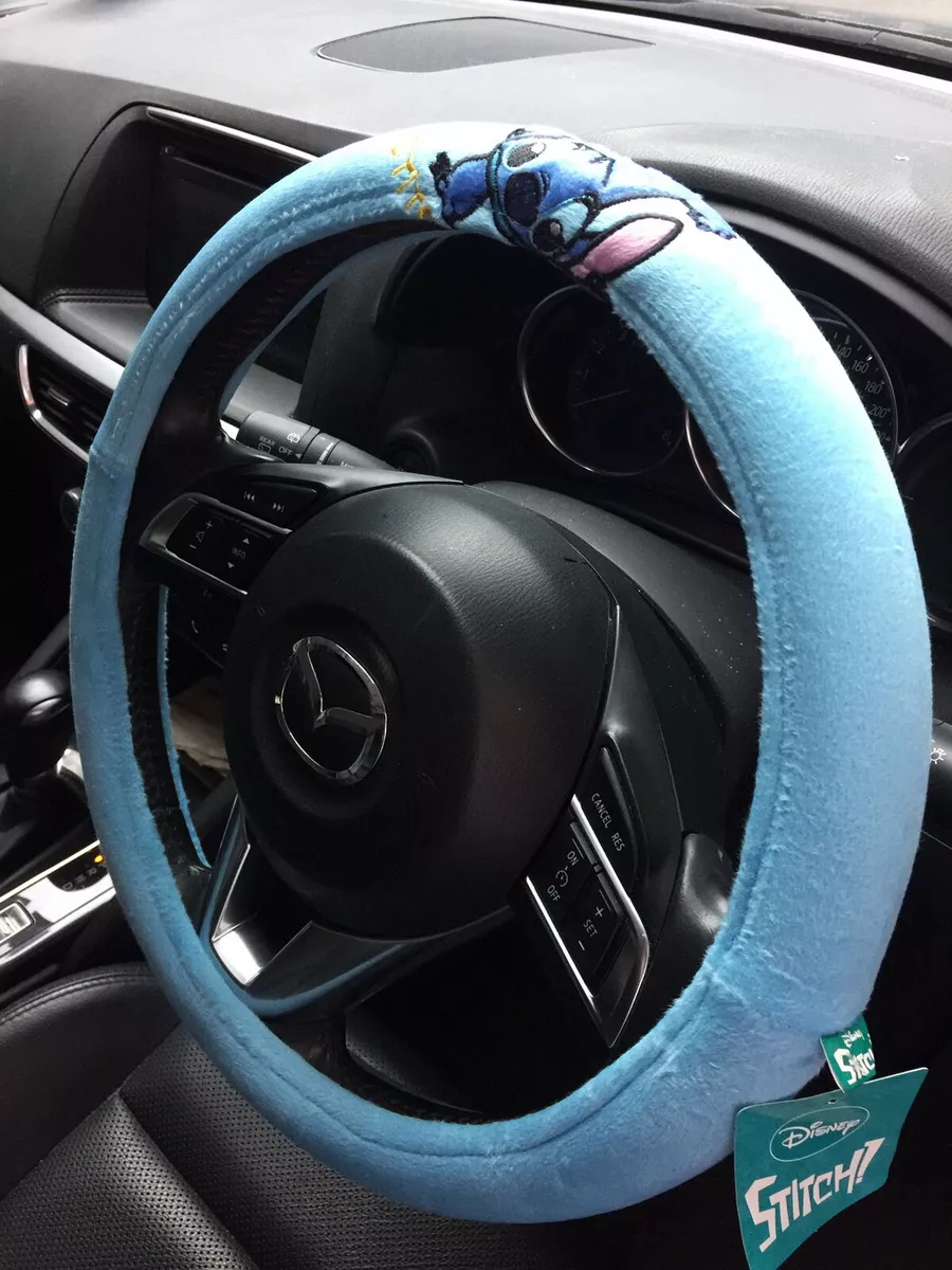 Disney stitch steering wheel on sale cover