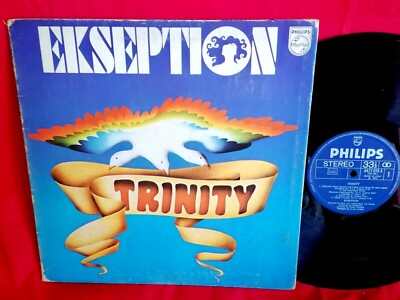 EKSEPTION Trinity LP ITALY 1973 MINT- G/f Cover First Pressing