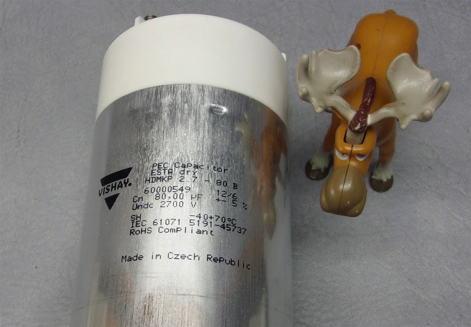 5191-457-03-00 VISHAY HDMKP 2.7-80B PEC Condensador ESTA Seco Foto 4 de 4