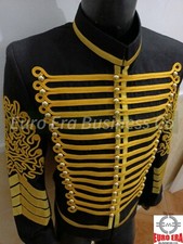 New Napoleonic Hussars Uniform Military Style Jimi Hendrix Tunic Pelisse Jacket