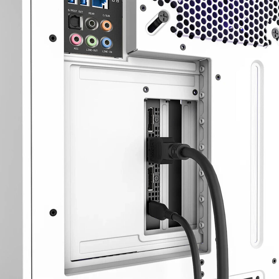 NZXT Vertical GPU Mounting Kit GPU Holder & PCIe 4.0 Riser