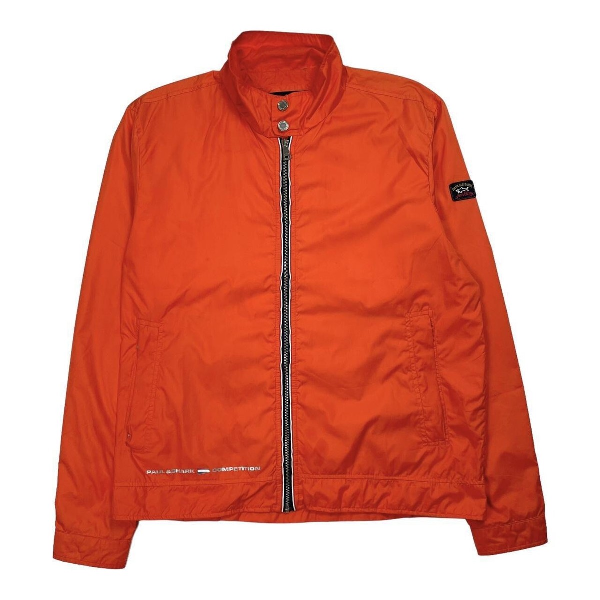 Paul Shark Yachting High Tech Competition Jacket Orange Size Large