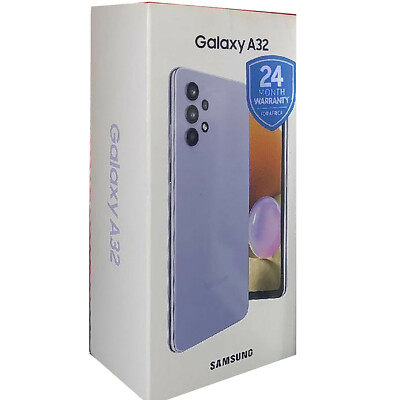 New Samsung Galaxy A32 Dual-SIM SM-A326B 64GB+4GB Voilet Unlocked