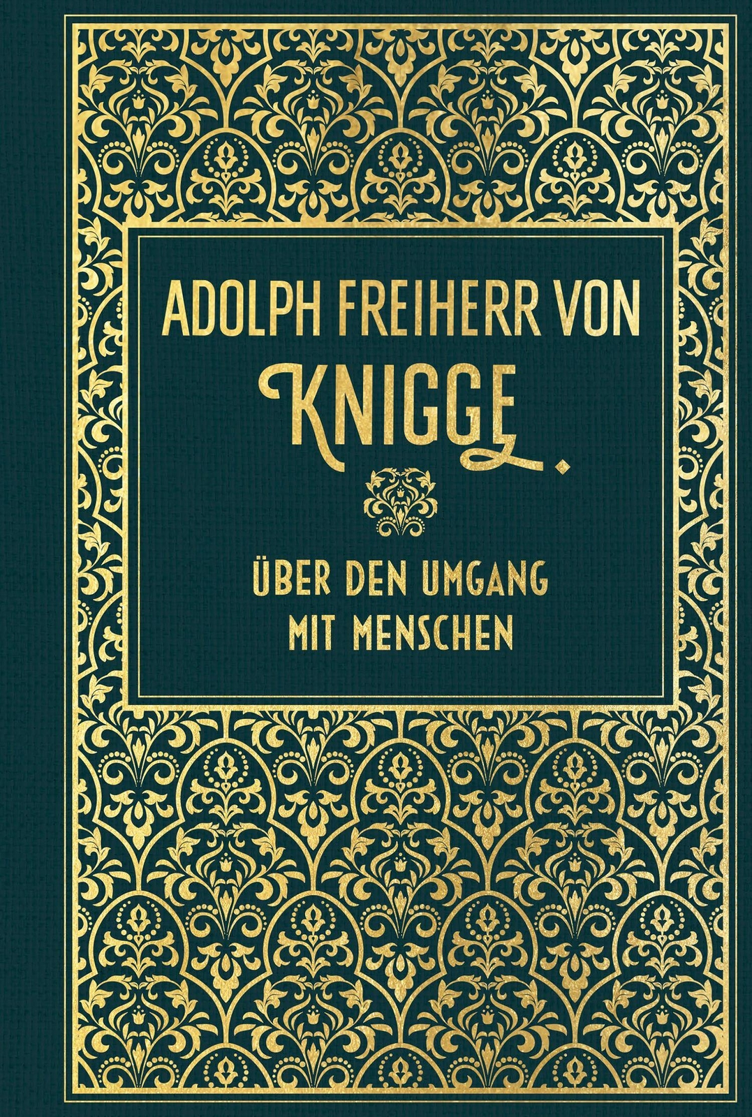 Thumbnail - Über Den Umgang Mit Menschen | Leinen Mit Godprägung | Adolph Freiherr