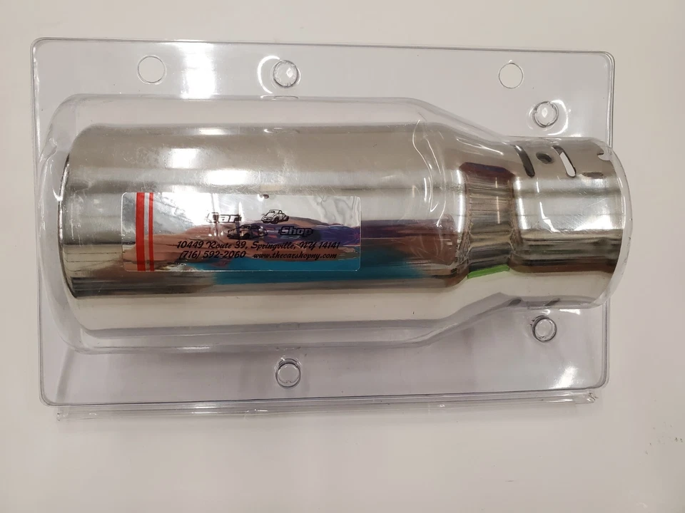 Punta de escape de acero inoxidable Spectre #8448 Foto 2 de 4