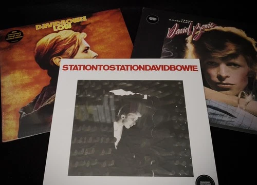 David Bowie 3 LP Vinyl  Lot, Young American, Station To Station, Low 2 Sealed