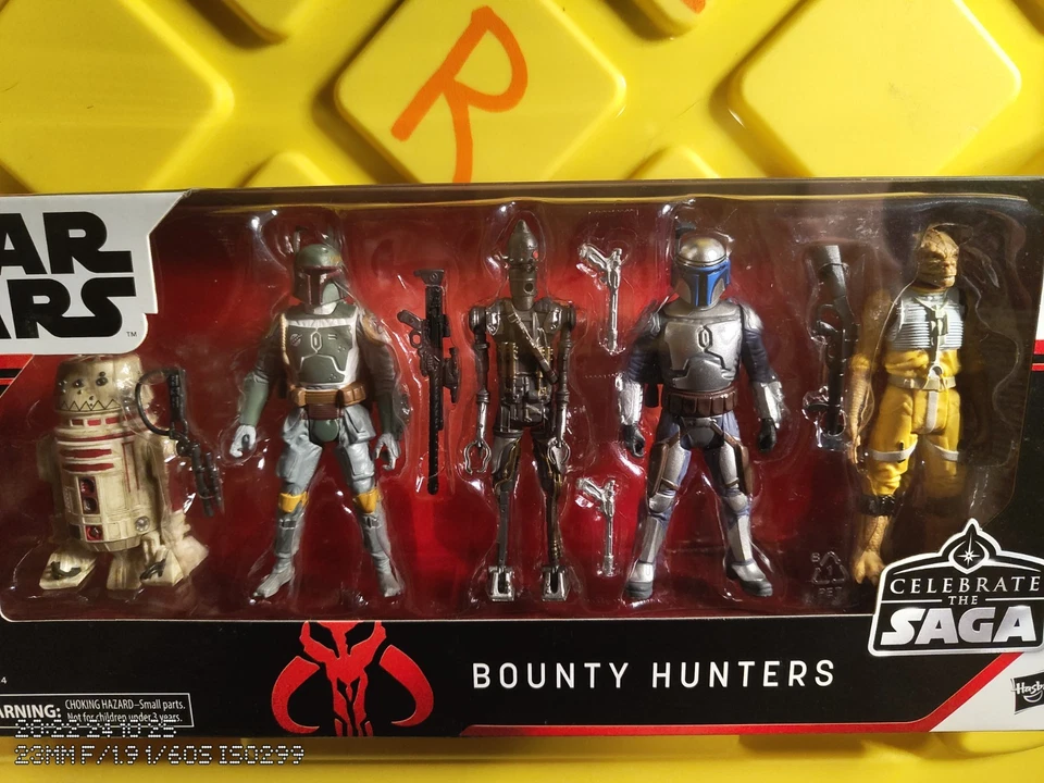 Juego de figuras de acción Hasbro Star Wars Celebrate The Saga Bounty Hunters Foto 2 de 3