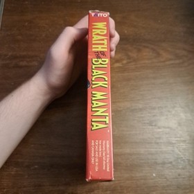 Wrath Of The Black Manta (Nintendo NES) Complete W/ Poster - Tested - Authentic