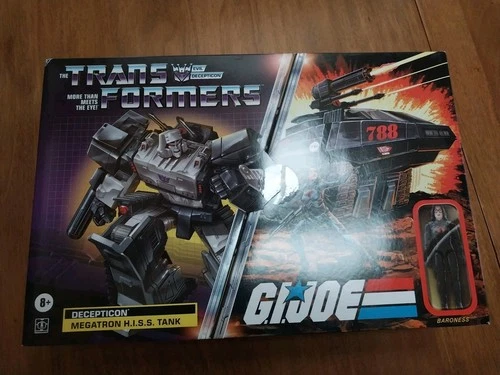 Hasbro Transformers G.I. Joe Decepticon Megatron H.I.S.S. Tank Free Shipping!