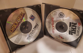 Lot 6 Sega Cd Games discs