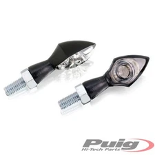 30543-UNIVERSAL BLINKERS FOR MOTORCYCLES POWER LED IN BLACK compatible with SUZU