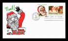 US COVER CHRISTMAS SANTA CLAUS FIRST DAY ISSUE CHRISTMAS SEALS COMBO