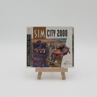 SimCity 2000 Special Edition PC CD-ROM New Sealed Maxis DOS Windows 95 1998 VTG