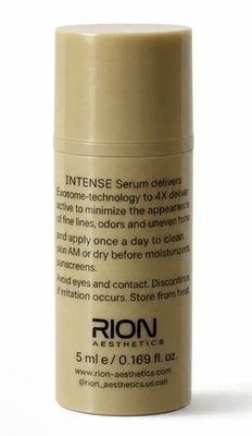 Plated Skin Science Intense Serum 5 ML Sample Size New Fresh Authentic