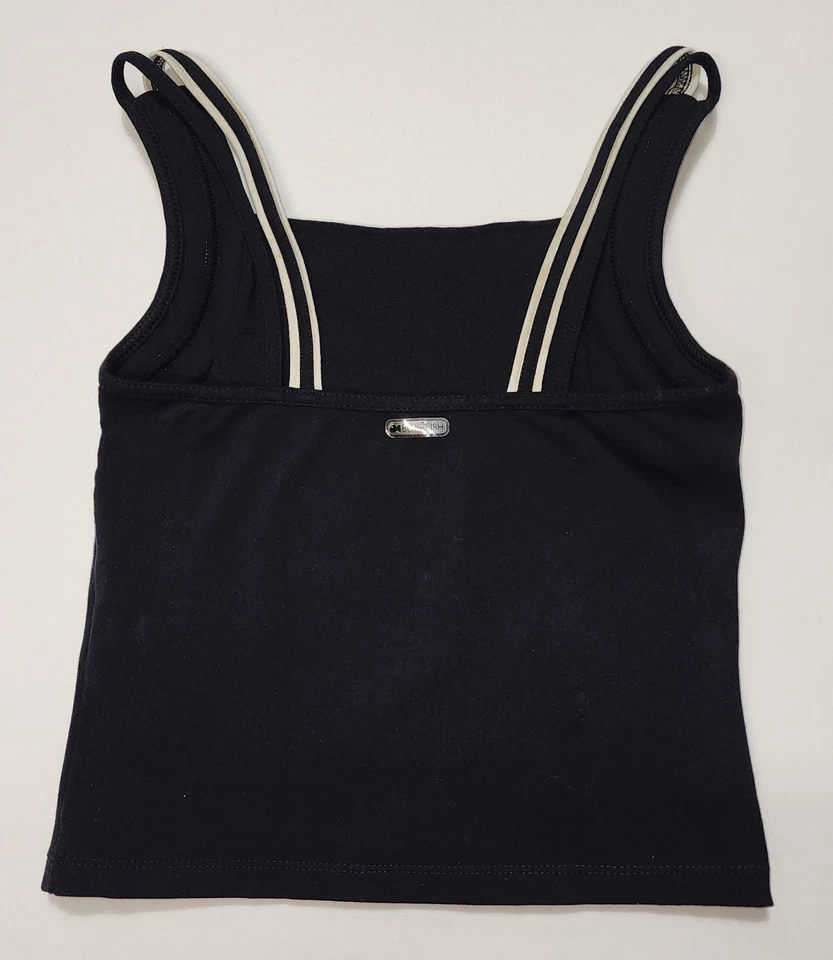 Camiseta deportiva Bluefish negra para mujer talla 2 hecha en Brasil Foto 3 de 4