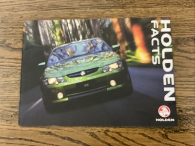 2001 2002 HOLDEN COMMODORE FACTS COMPANY MONARO GM HISTORY BROCHURE