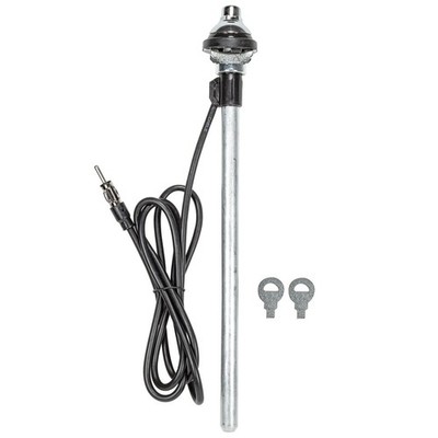 Teleskopantenne Kotflügelantenne Oldtimer DIN-Stecker Edelstahl Optik 1A Empfang