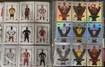 Topps Match Attax Bundesliga 2025/2026 25/26 18 Karten Honors Victory Set