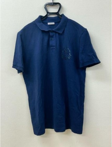 Moncler Authentic Navy Polo Shirt Size XL-image