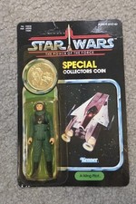 Vintage Kenner Star Wars A-WING PILOT w/COIN POTF 1984 MOC Sealed LAST 17