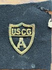 Original WWII US Coast Guard Insignia - Gold Bullion — photo 1