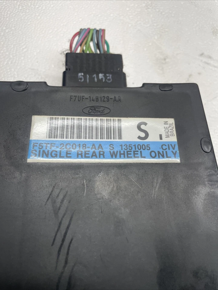92-96 FORD F150 F250 F350 RUEDA TRASERA ABS MÓDULO DE FRENO ORDENADOR OEM Foto 2 de 4