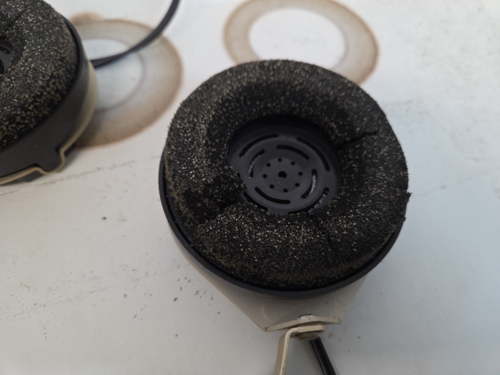 Vintage NOS Koss HV/XLC Stereo Headphones - Read - Needs New Foam