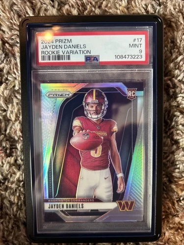 2024 Panini Prizm - Rookie Variations Jayden Daniels  Silver Prizm NO BLACK CASE