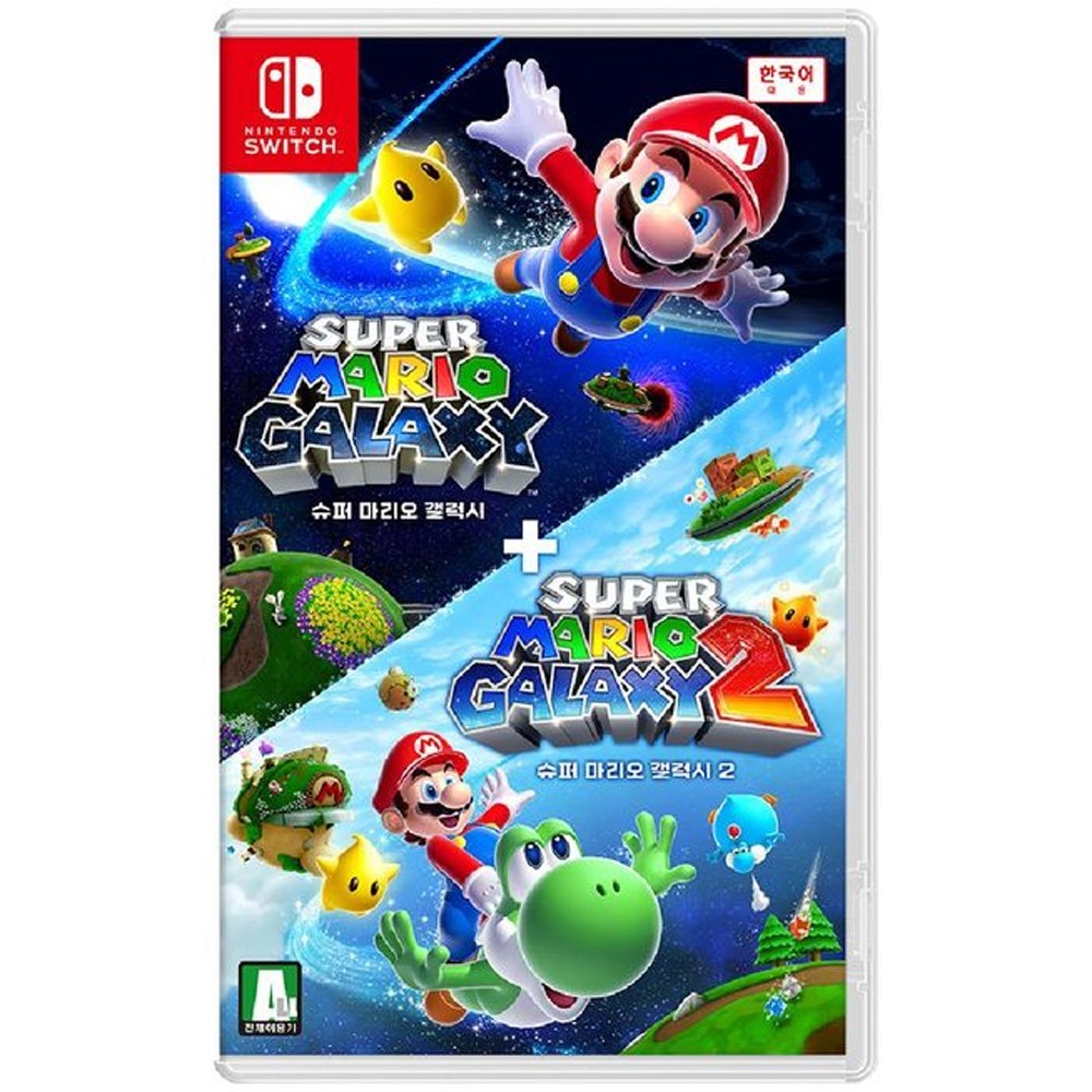 Switch Super Mario Galaxy 1 & 2 Collection Korean English Multi